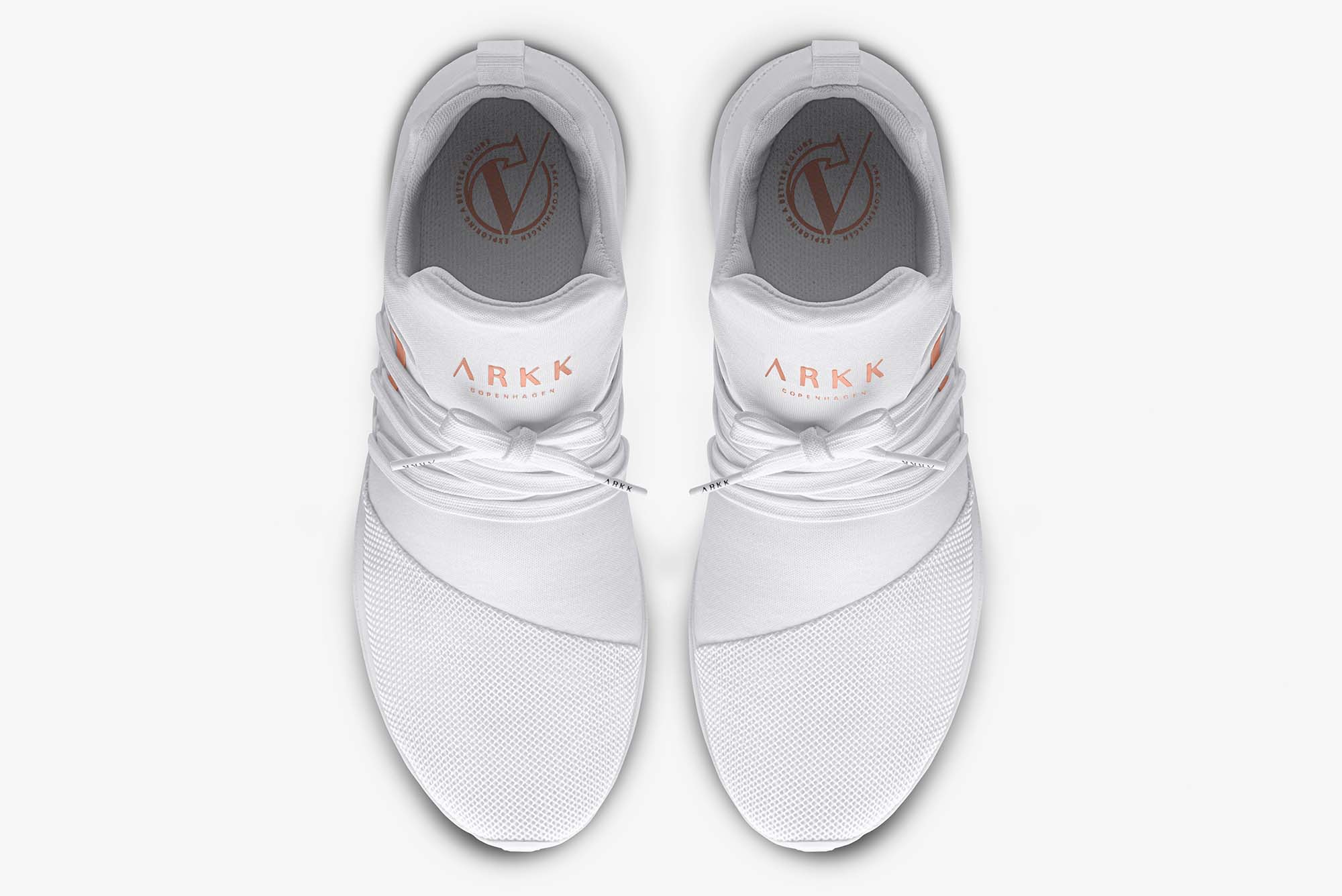 ARKK Collection Raven Mesh PET S-E15 | White Peach | Men Raven